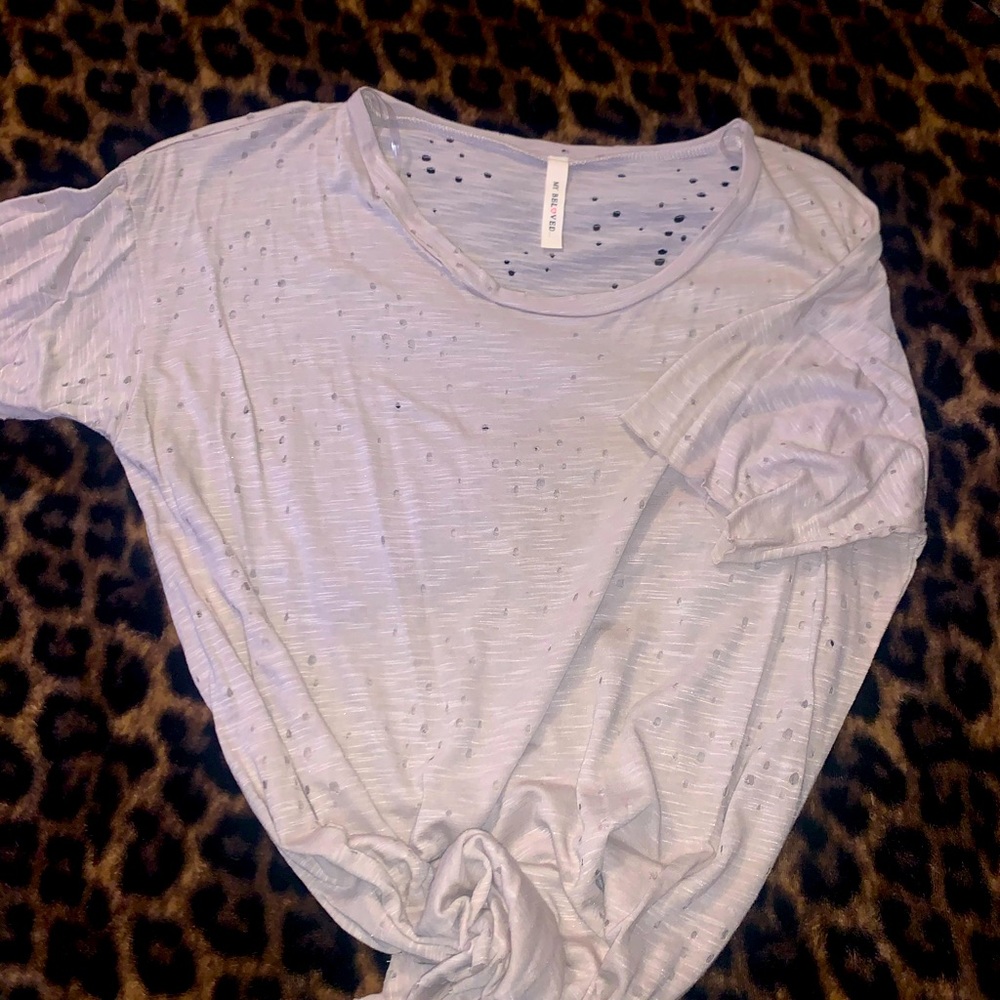 Distressed top